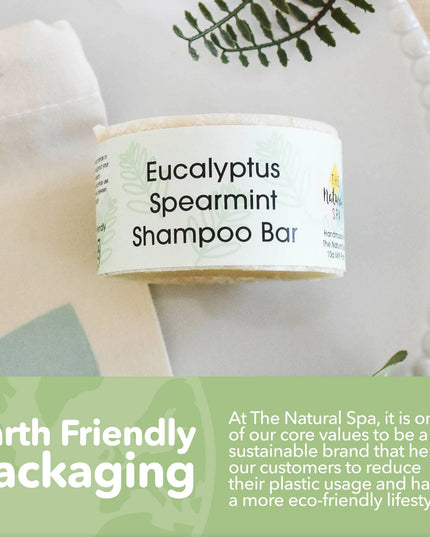 Spearmint and Eucalyptus Shampoo Bar