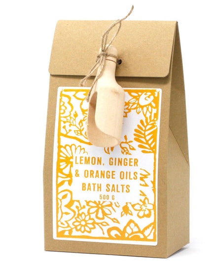 Bath Salts 500g - Lemon, Ginger & Orange