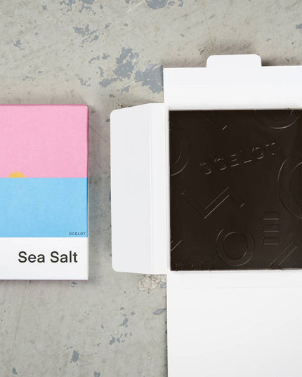 Organic 70% Dark Chocolate bar * Sea Salt  70g