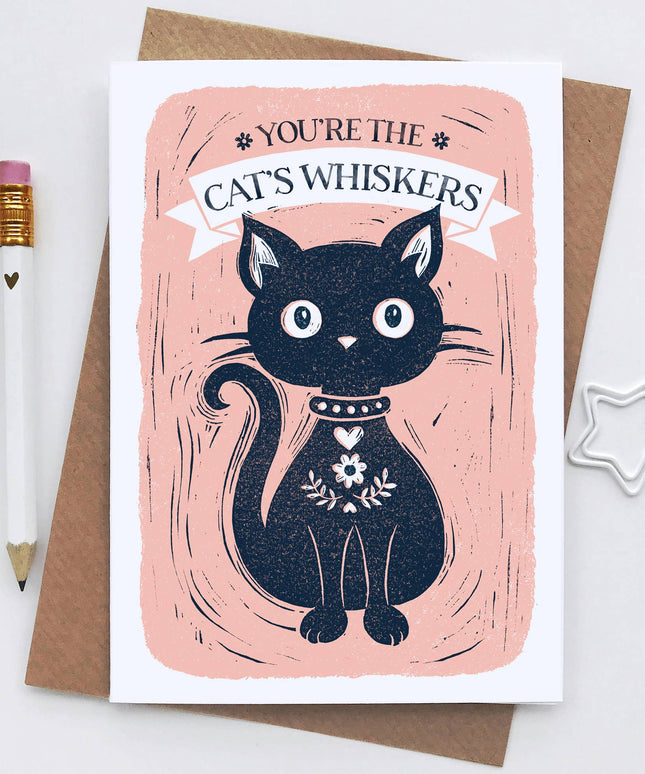 Cat's Whiskers Card