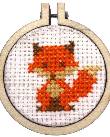 'For Fox Sake!' Mini Matchbox Cross Stitch Kit