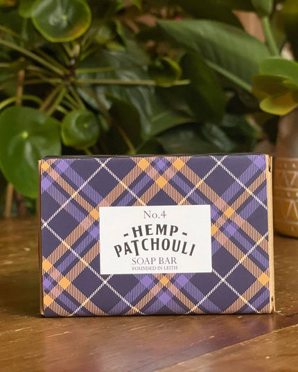 Tartan Soap Bar - Hemp & Patchouli