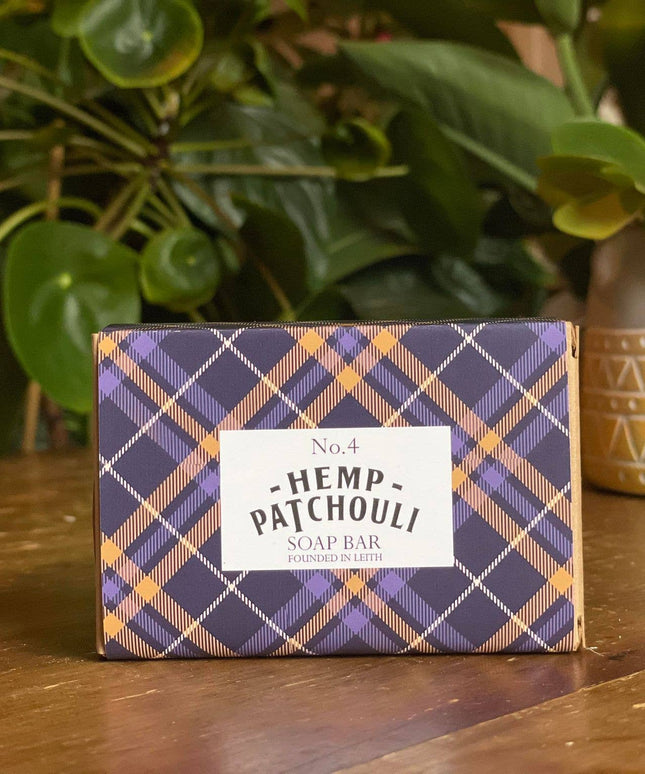 Tartan Soap Bar - Hemp & Patchouli