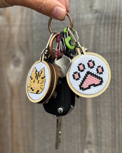 'Thistle Make You Smile' Mini Matchbox Cross Stitch Kit