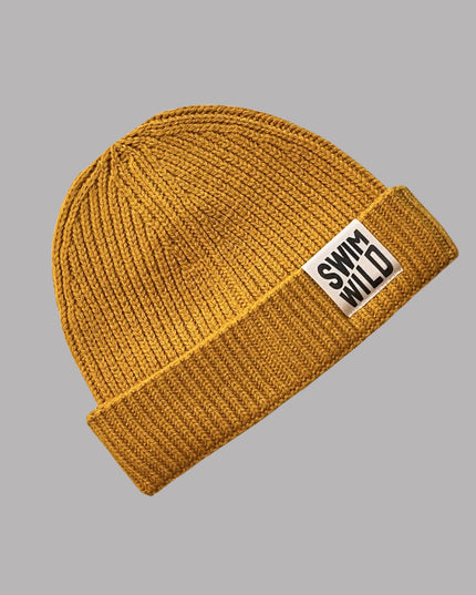 Fishermans knit Hat - Mustard