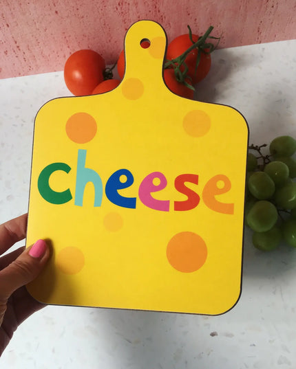 Cheese Board -Melamine * Cheese Lover!