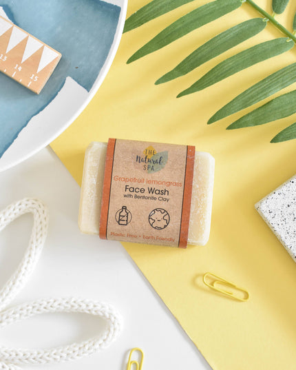 Grapefruit Lemongrass Face Wash - Cleansing bar