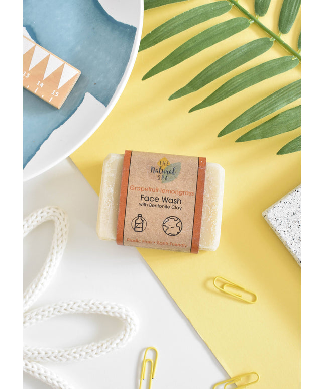 Grapefruit Lemongrass Face Wash - Cleansing bar