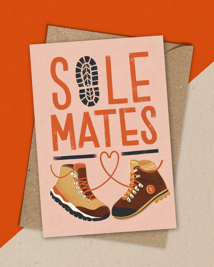 Sole Mates | Hiking Love Greeting Card