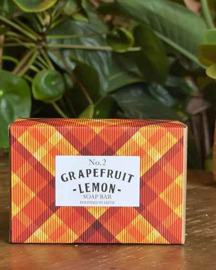 Tartan Soap Bar - Grapefruit & Lemon