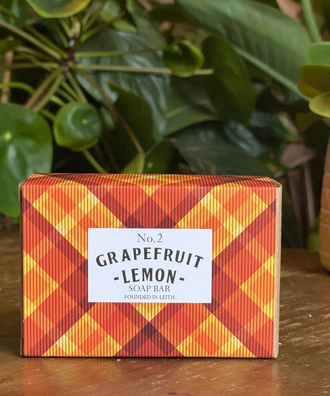 Tartan Soap Bar - Grapefruit & Lemon