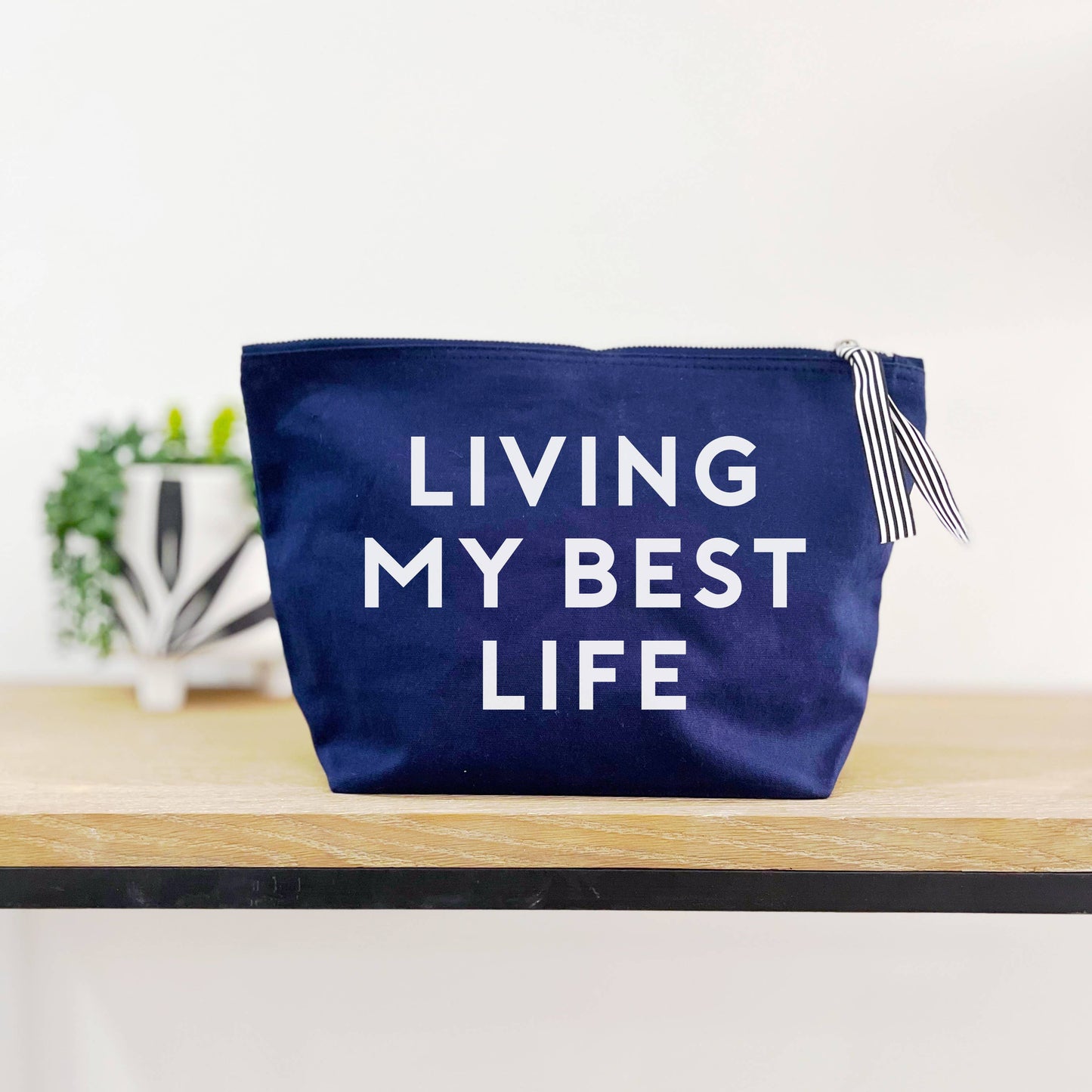 Best Life Large Pouch - Navy