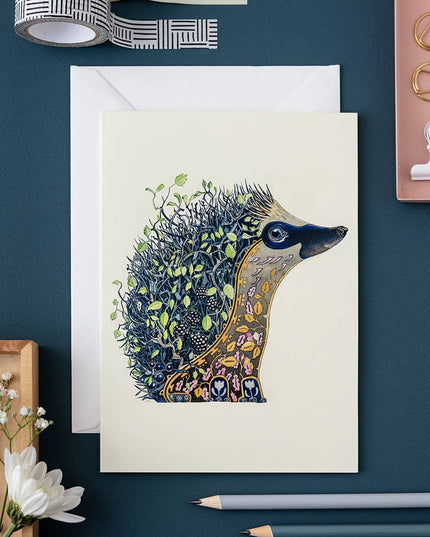 Hedgehog Nocturnal Card