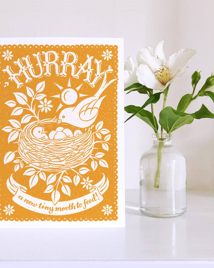 New Baby Bird Card