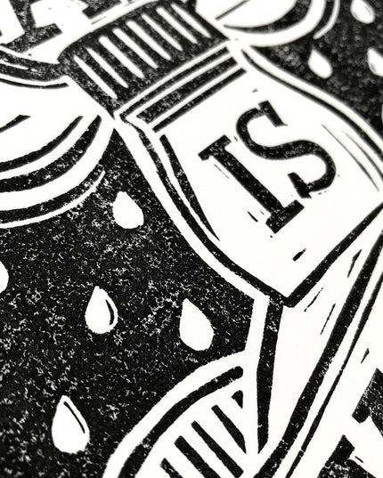 Scottish Whisky Print - BLACK / A4