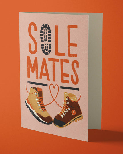 Sole Mates | Hiking Love Greeting Card