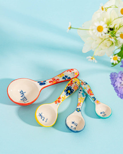 Folk Floral Measuring Spoons