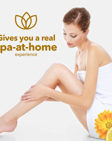 Lemon Calendula Natural Body Scrub - 75g tin - Letterbox