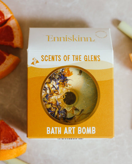 Bath Bomb - Lemongrass Bergamot - Scents of the Glens
