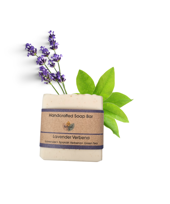 Lavender Verbena Cold Process Soap BAR 100g