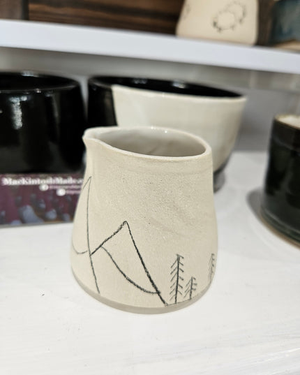 Ceramic Mountain / Sheep Jug