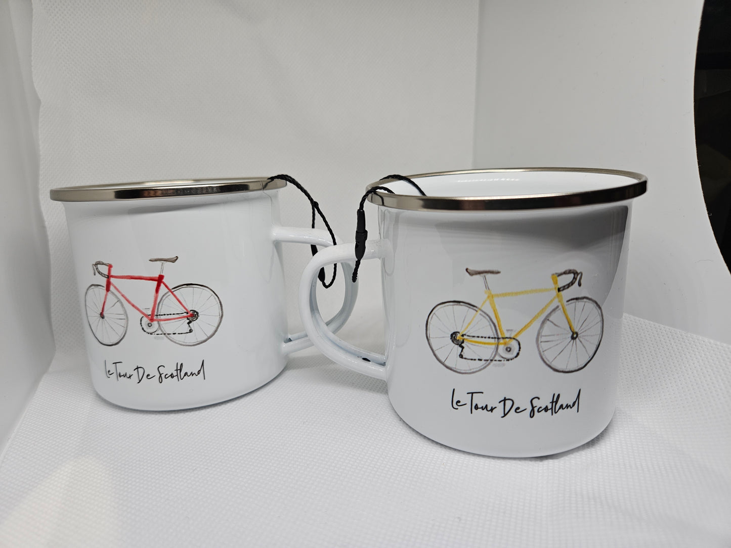 Tour De Scotland Enamel Mug