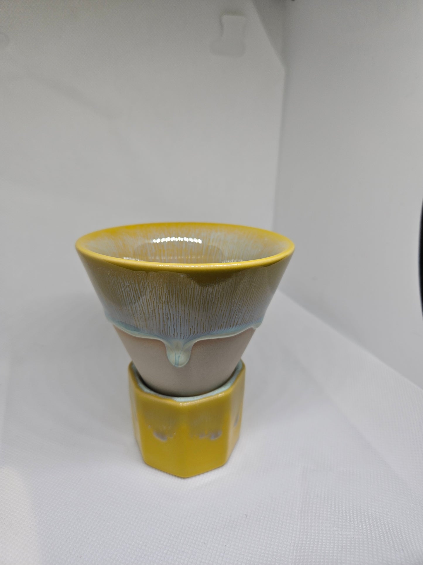 Ceramic Coffee Cup and Stand ( 7oz)