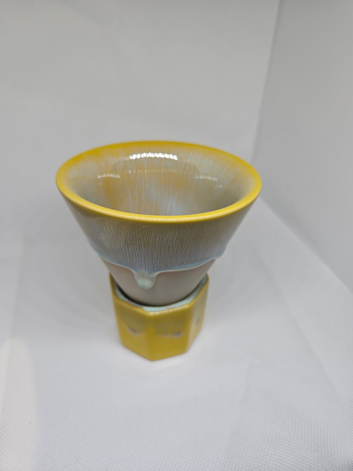 Ceramic Coffee Cup and Stand ( 7oz)