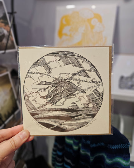 Birds, Beasts and Inky Water Worlds Cards Canada Goose