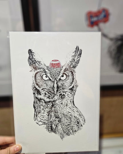 Pointillism Art Prints - Thistles & Scotland