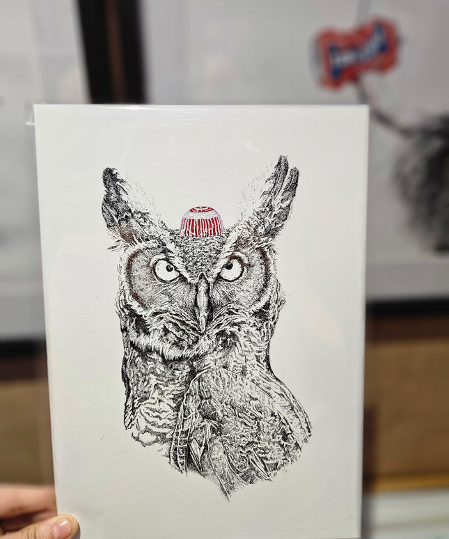 Pointillism Art Prints - Thistles & Scotland