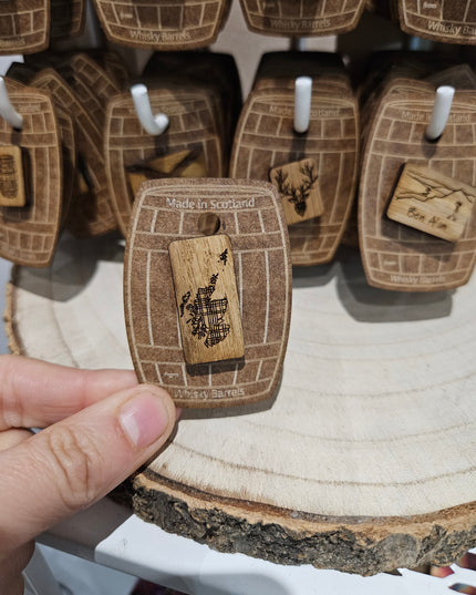 Whisky Barrel Wooden Pins