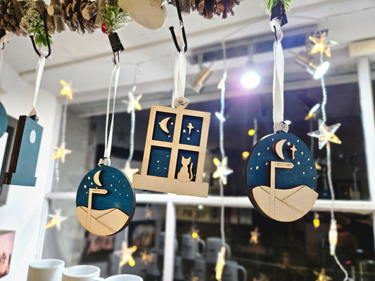 Wooden Christmas Decorations