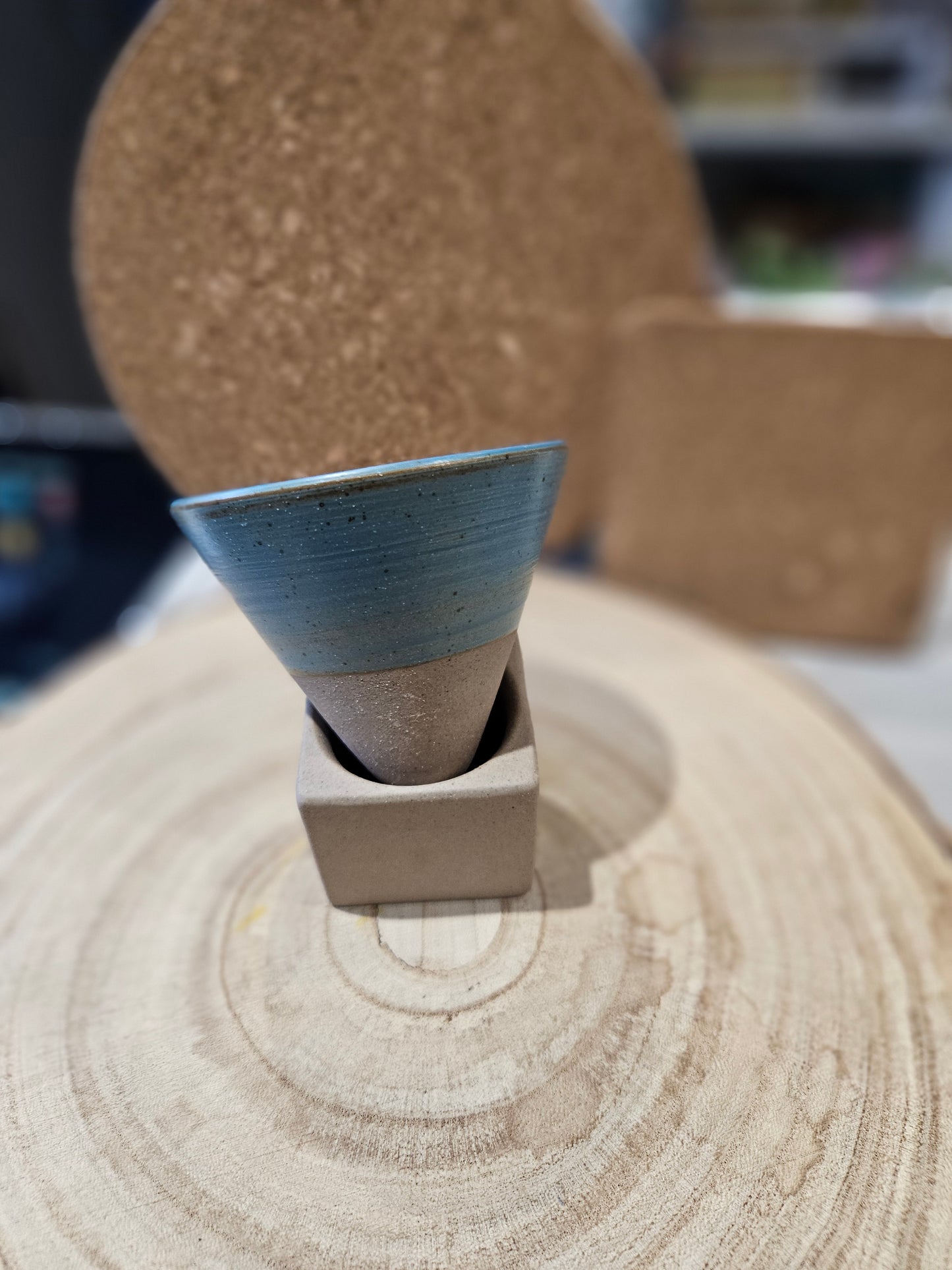 Coarse / PartGlazed Espresso Cup