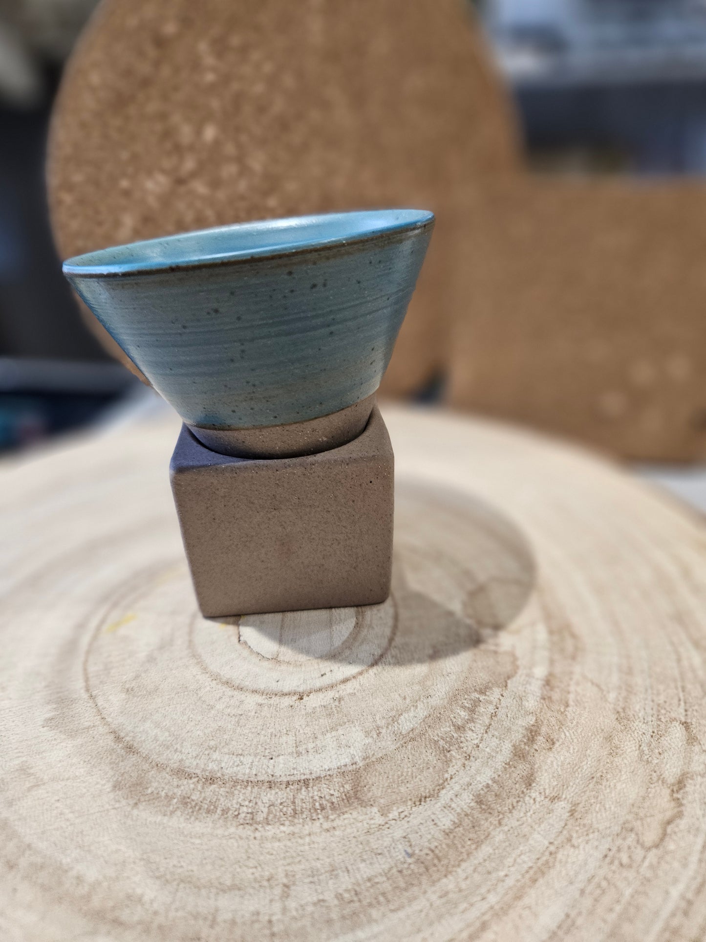 Coarse / PartGlazed Espresso Cup