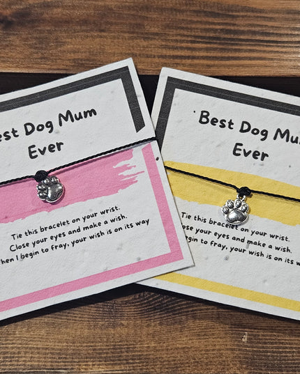 Make a Wish Charm Bracelet - Best Dog Mum
