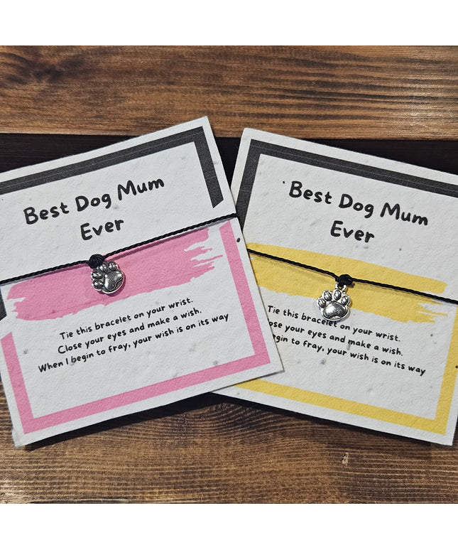 Make a Wish Charm Bracelet - Best Dog Mum