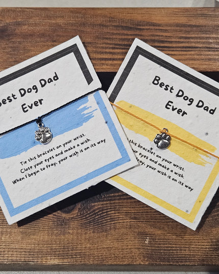 Make a Wish Charm Bracelet - Best Dog Dad