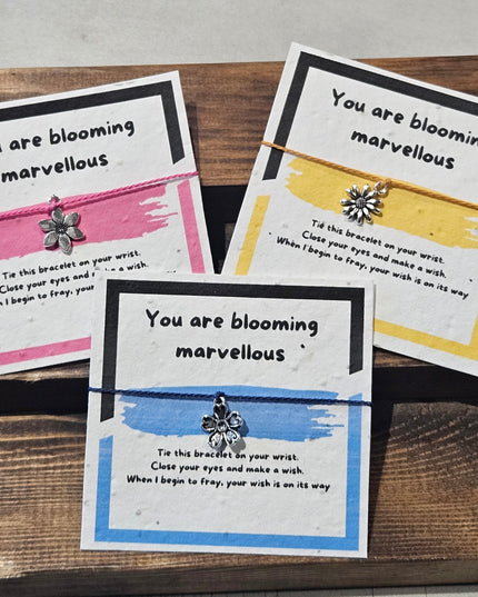 Make a Wish Charm Bracelet - Blooming Marvellous