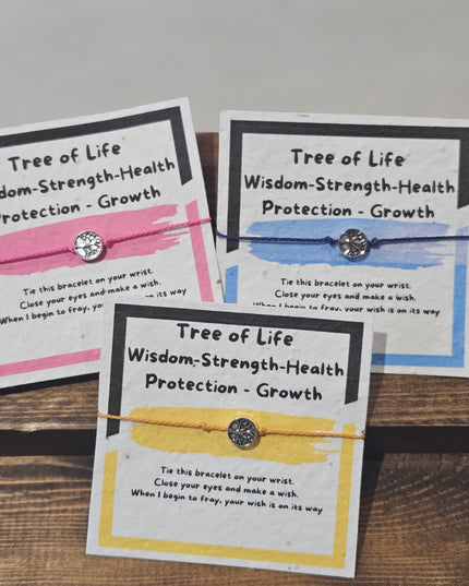 Make a Wish Charm Bracelet - Tree of Life