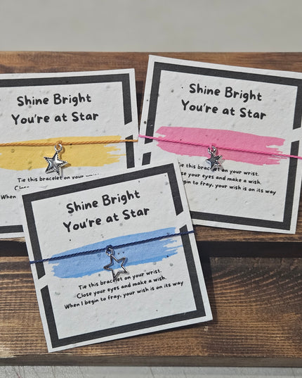 Make a Wish Charm Bracelet - You're A Star