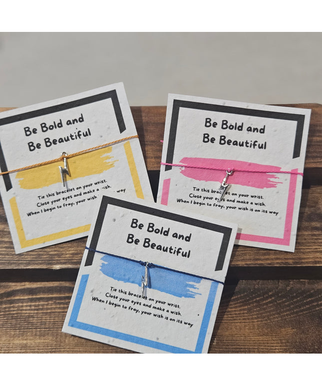 Make a Wish Charm Bracelet - Be Bold Be Beautiful