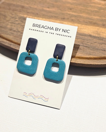 BESSIE Earrings - Soft Squares BESSIE15