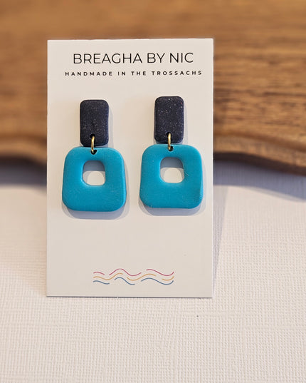 BESSIE Earrings - Soft Squares BESSIE08