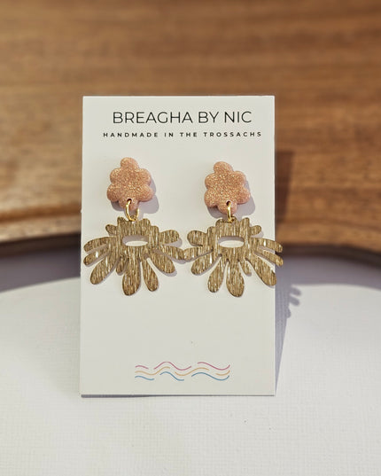 LOISA Earrings - Flair Rose Gold