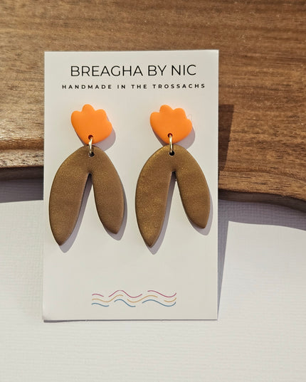 SADIE Earrings - Statement Botanics SADIE21