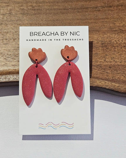 SADIE Earrings - Statement Botanics SADIE17