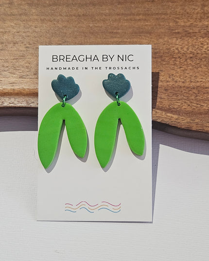 SADIE Earrings - Statement Botanics SADIE02