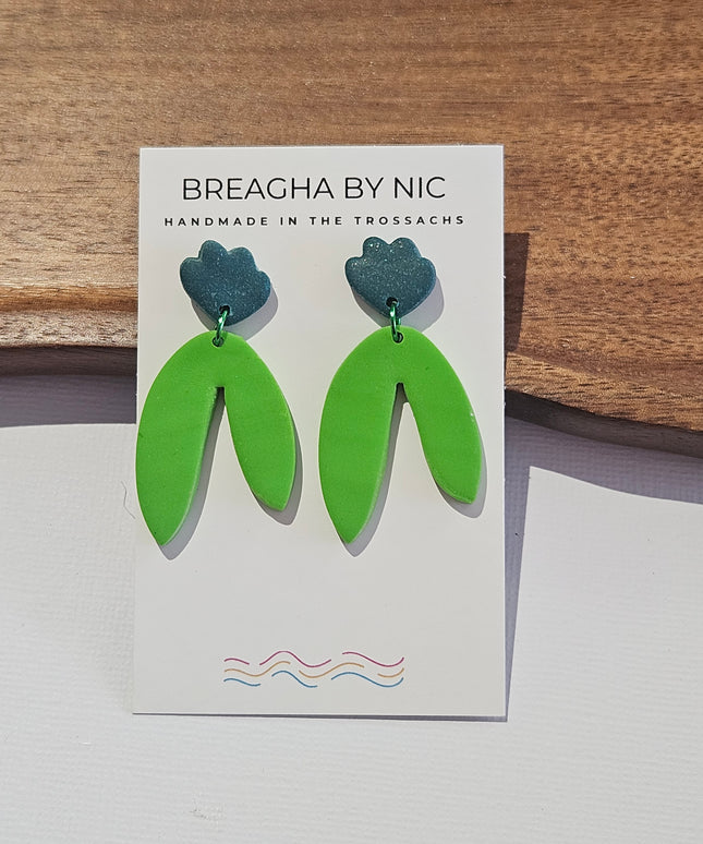 SADIE Earrings - Statement Botanics SADIE02