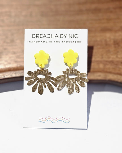 LOISA Earrings - Flair Yellow